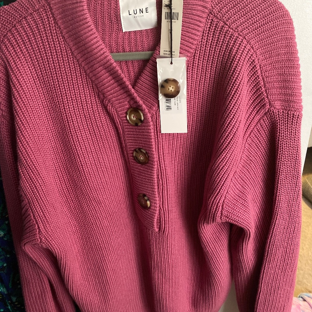 Anthropologie Lune Active sweater NWT